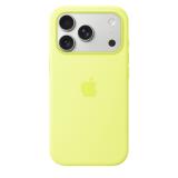 Apple iPhone 17 Pro Silicon Case with MagSafe Neon Yellow